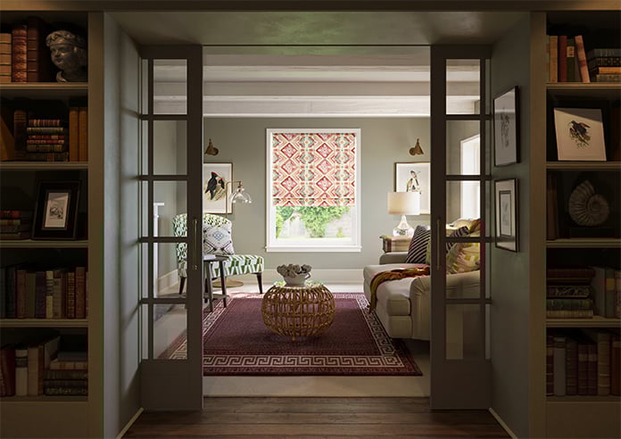 Explorer, Aztec - Motorised Roman Blind - Image 8